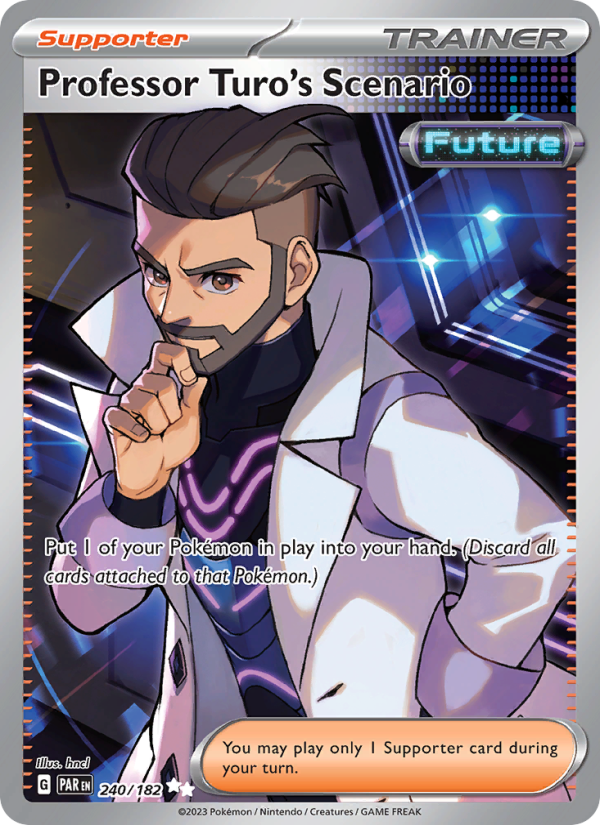 Professor Turo's Scenario - Pokémon TCG Card