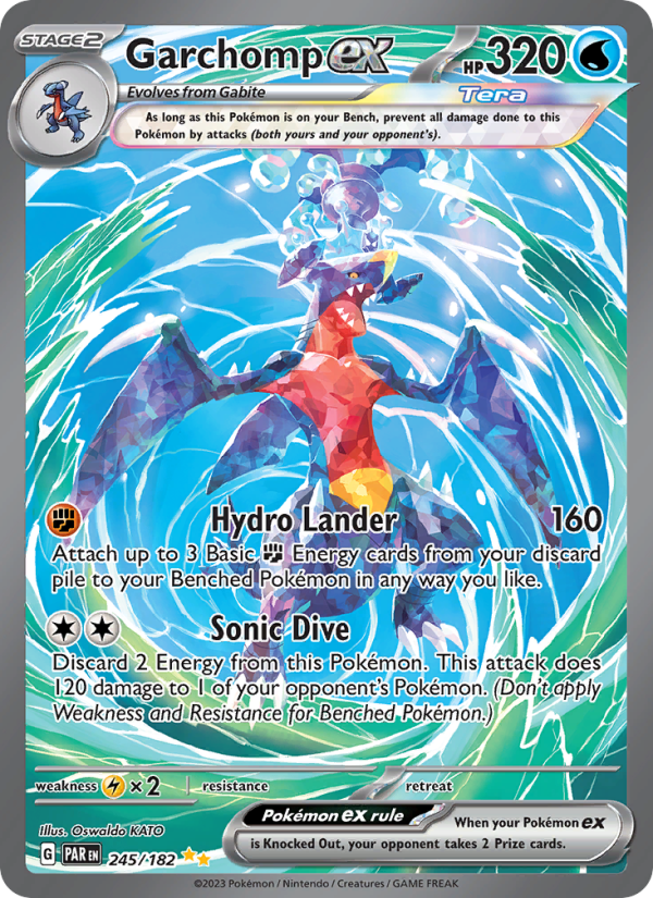 Garchomp ex - Pokémon TCG Card