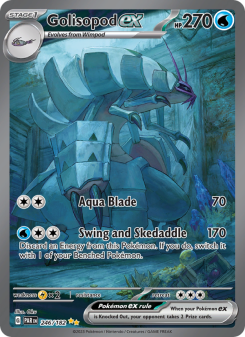Golisopod ex - pokemon TCG Card