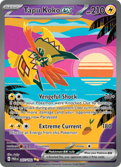 Tapu Koko ex - pokemon TCG Card