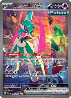 Iron Valiant ex - pokemon TCG Card