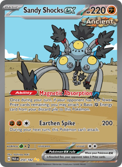 Sandy Shocks ex - pokemon TCG Card