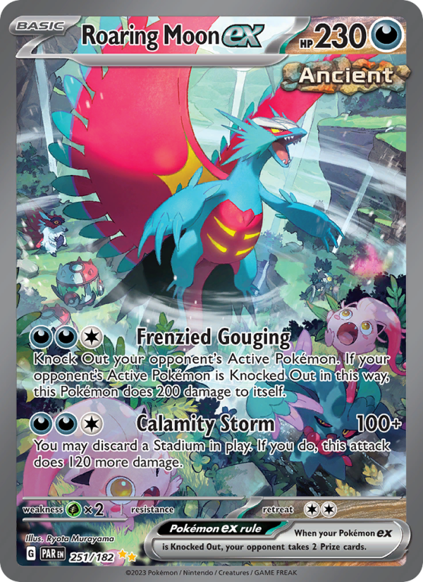 Roaring Moon ex - Pokémon TCG Card