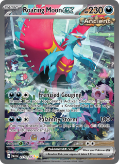 Roaring Moon ex - pokemon TCG Card
