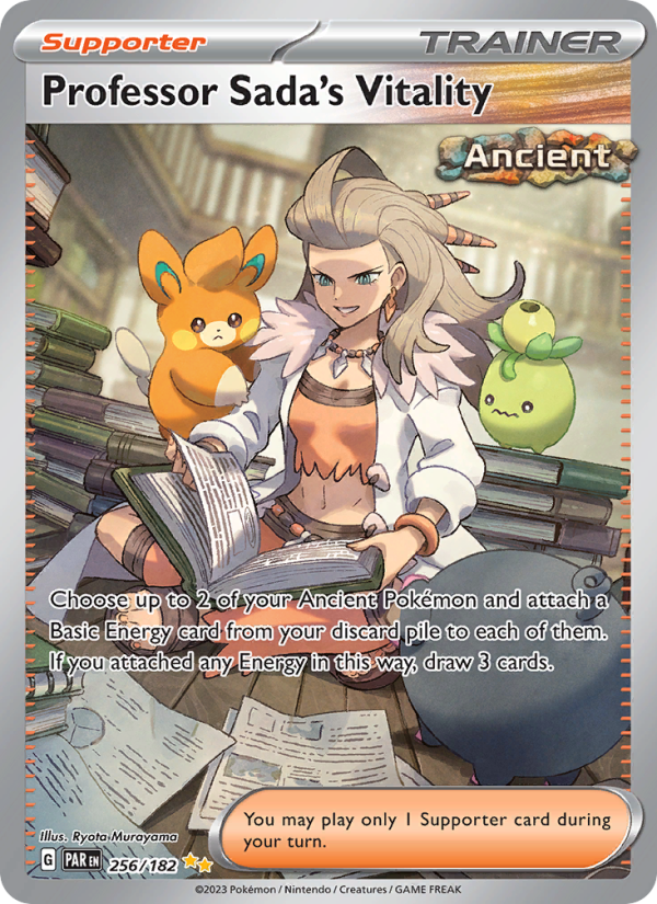 Professor Sada's Vitality - Pokémon TCG Card