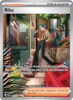 Rika - pokemon TCG Card