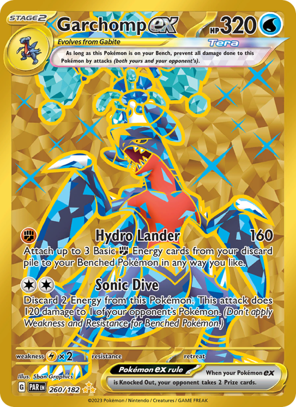 Garchomp ex - Pokémon TCG Card