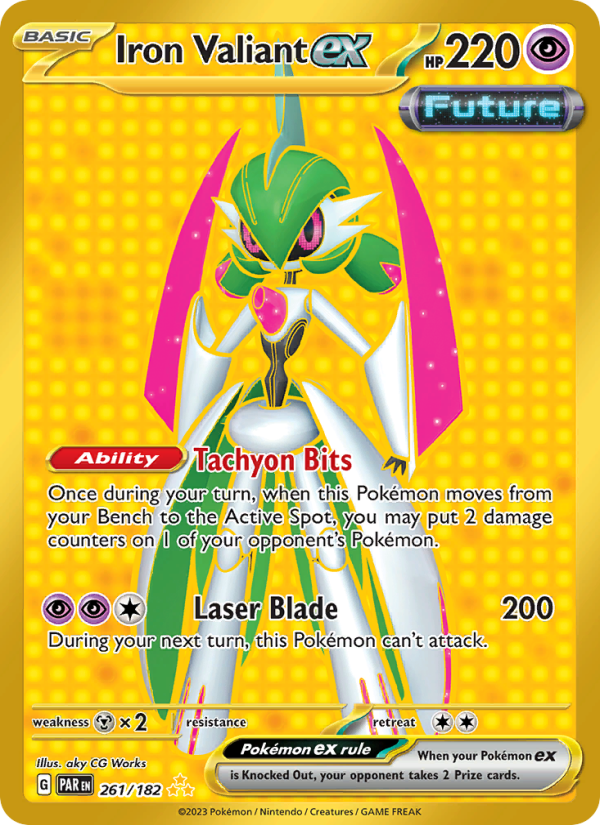 Iron Valiant ex - Pokémon TCG Card