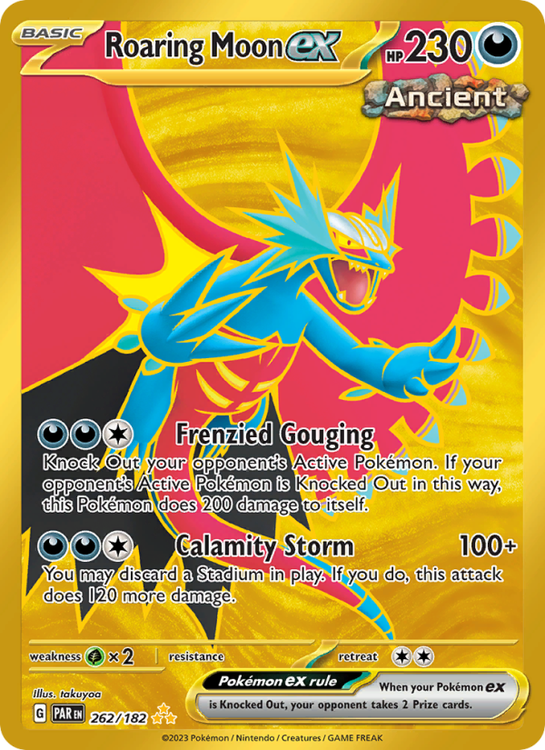 Roaring Moon ex - Pokémon TCG Card