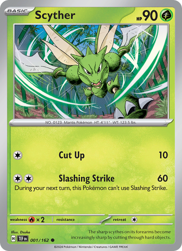 Scyther - Pokémon TCG Card