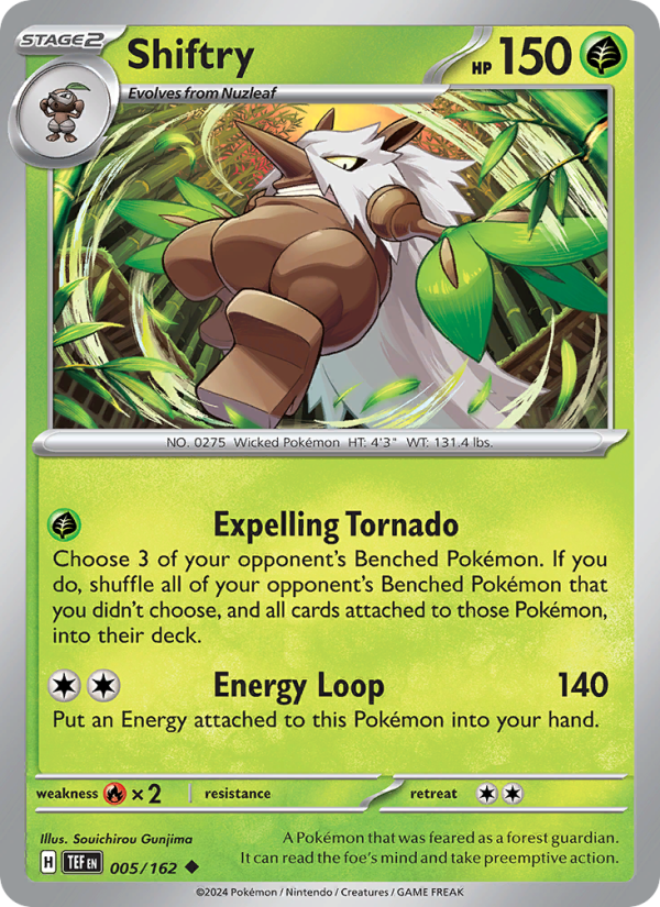 Shiftry - Pokémon TCG Card