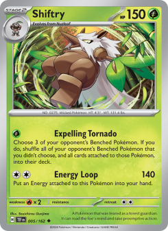 Shiftry - pokemon TCG Card