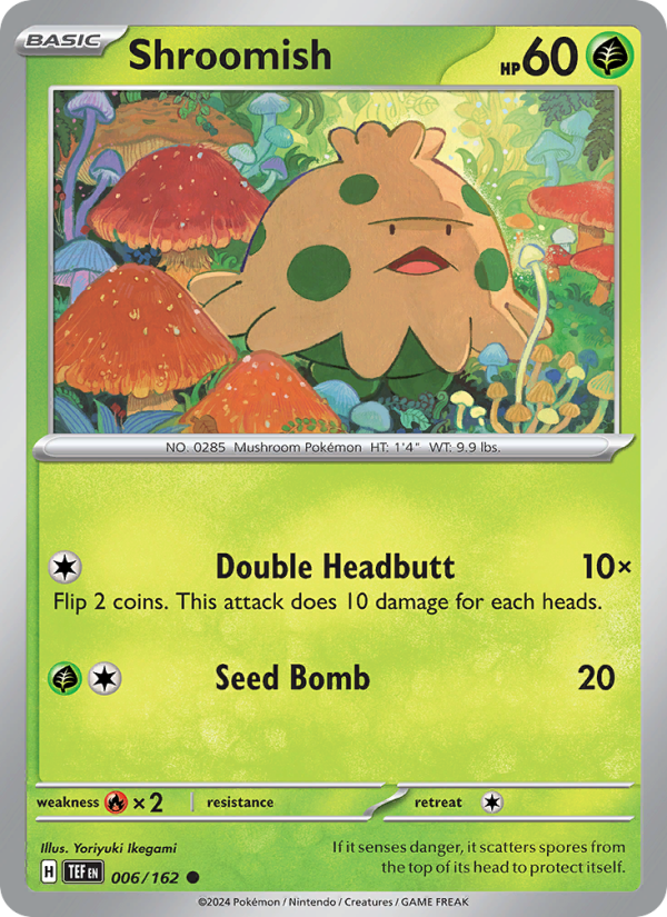 Shroomish - Pokémon TCG Card