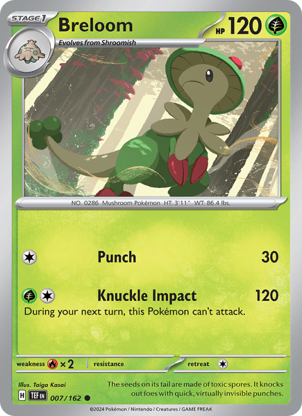Breloom - Pokémon TCG Card