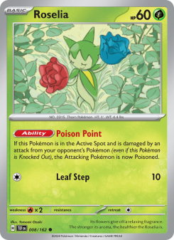 Roselia - pokemon TCG Card
