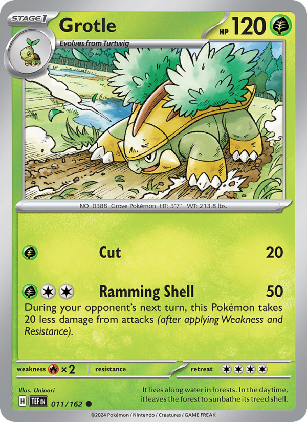 Grotle - Pokémon TCG Card