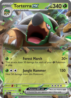 Torterra ex - pokemon TCG Card