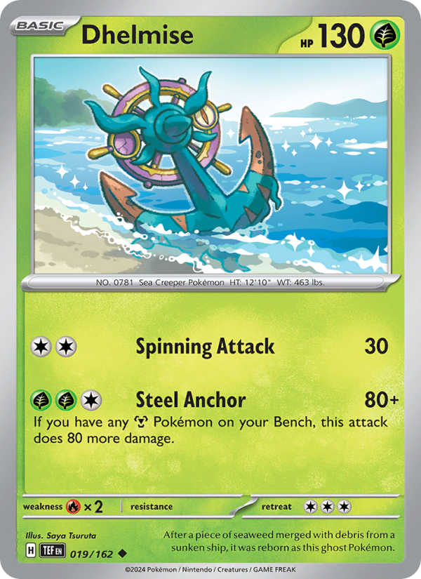 Dhelmise - Pokémon TCG Card