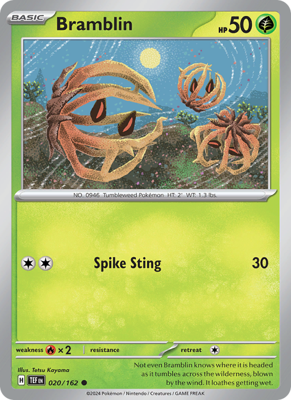 Bramblin - Pokémon TCG Card
