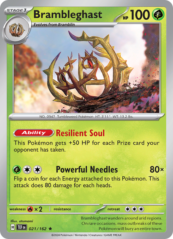 Brambleghast - Pokémon TCG Card