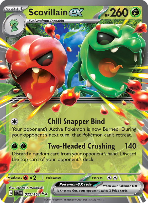 Scovillain ex - Pokémon TCG Card