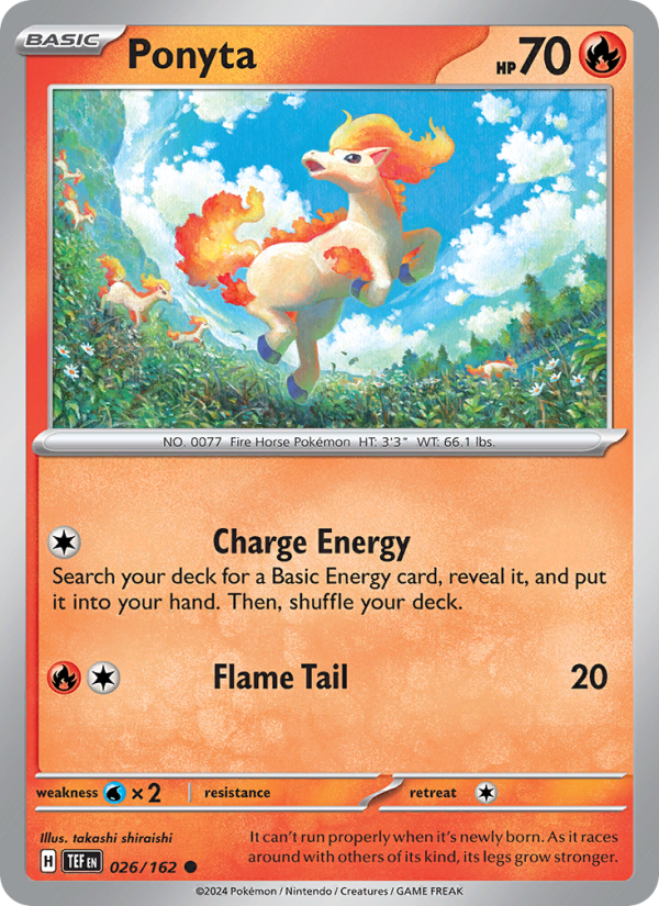 Ponyta - Pokémon TCG Card