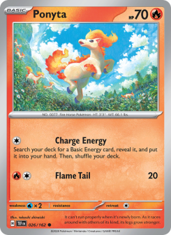 Ponyta - pokemon TCG Card