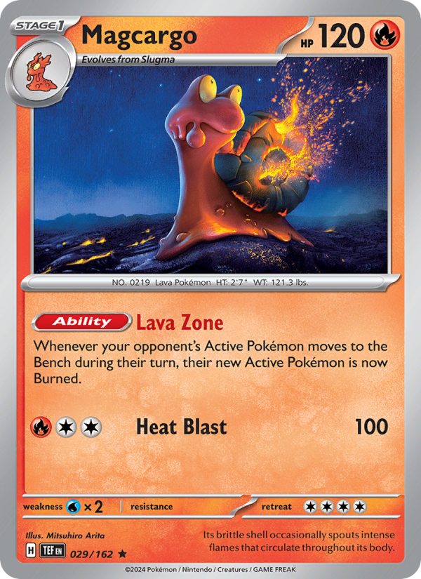 Magcargo - Pokémon TCG Card
