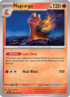 Magcargo - pokemon TCG Card