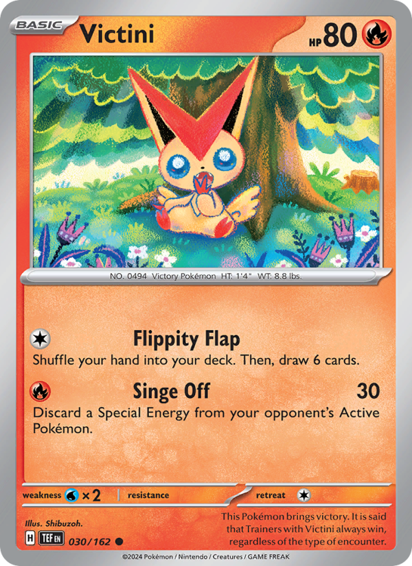 Victini - Pokémon TCG Card
