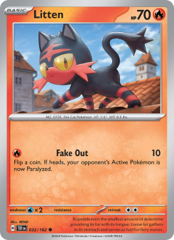 Litten - pokemon TCG Card