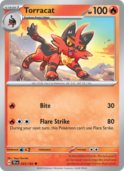 Torracat - pokemon TCG Card