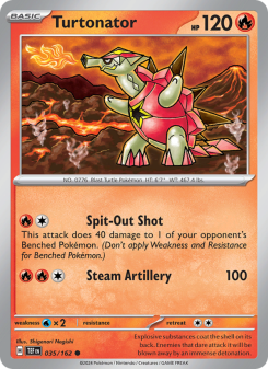 Turtonator - pokemon TCG Card