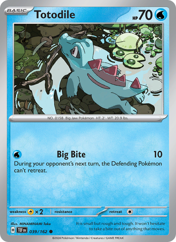 Totodile - Pokémon TCG Card