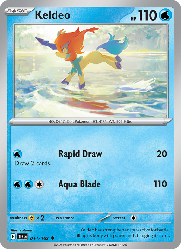 Keldeo - Pokémon TCG Card