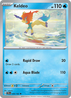Keldeo - pokemon TCG Card