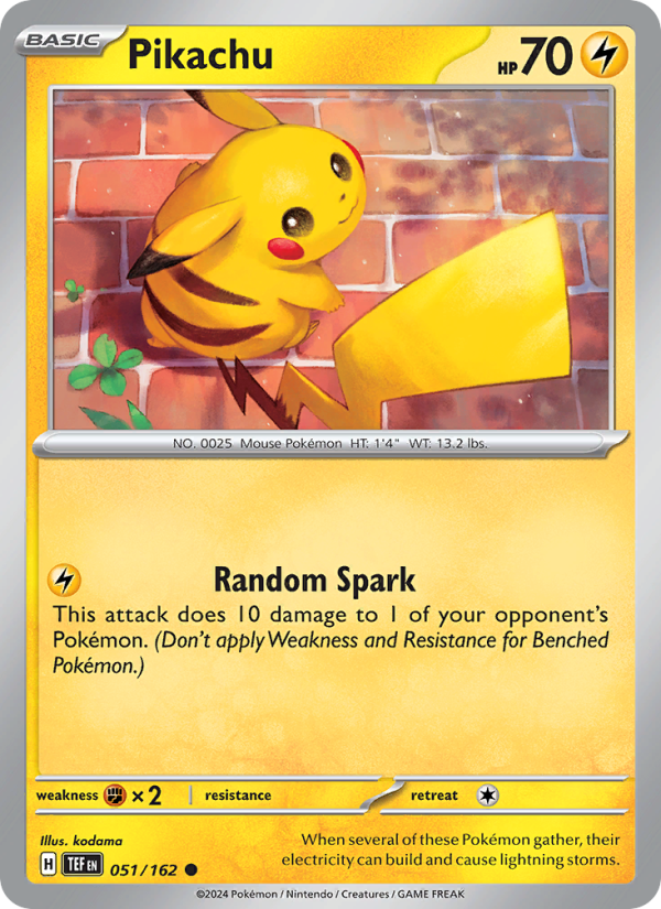 Pikachu - Pokémon TCG Card