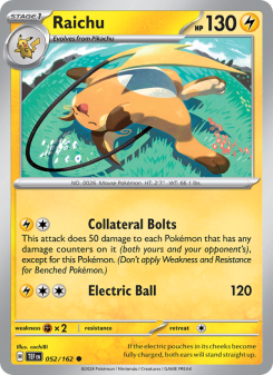 Raichu - pokemon TCG Card