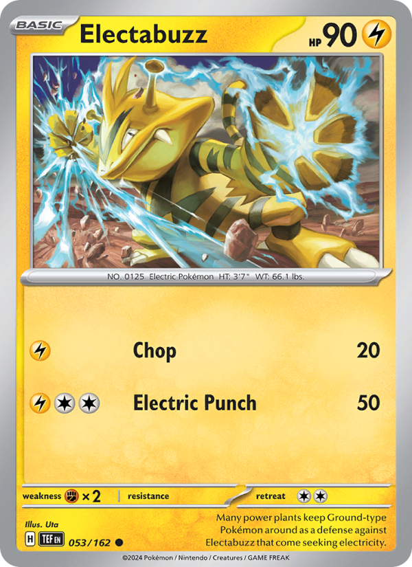 Electabuzz - Pokémon TCG Card