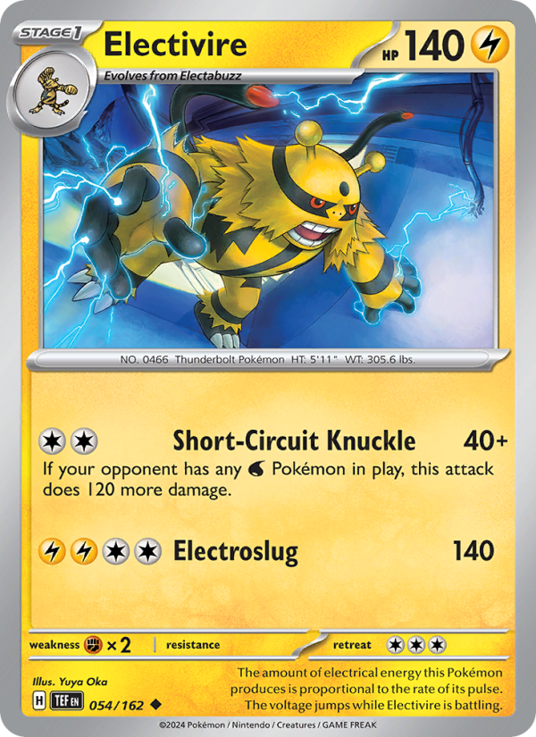 Electivire - Pokémon TCG Card