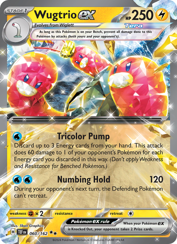 Wugtrio ex - Pokémon TCG Card