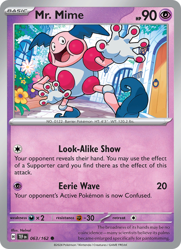Mr. Mime - Pokémon TCG Card