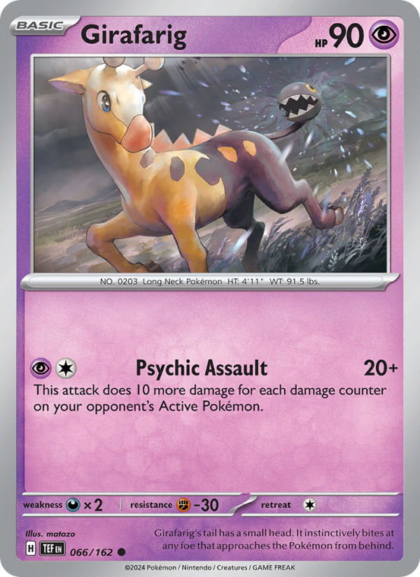 Girafarig - Pokémon TCG Card