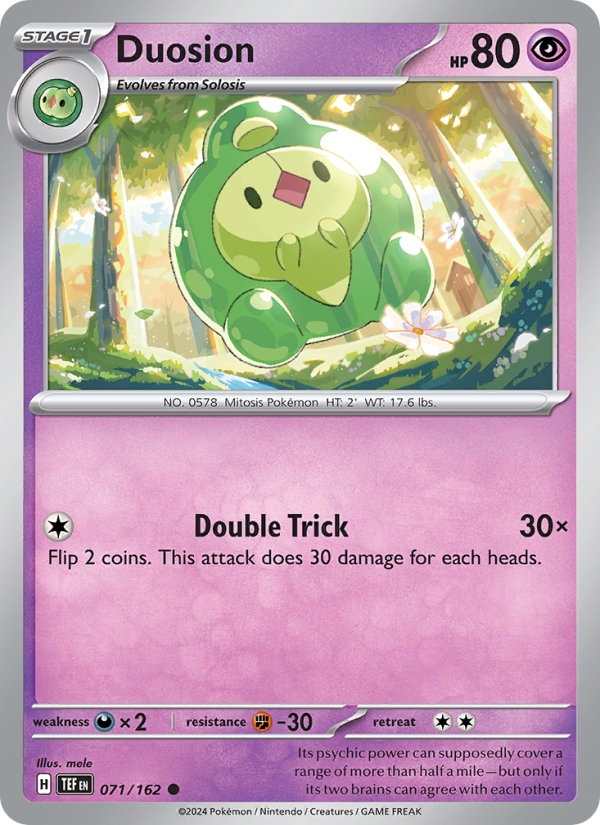 Duosion - Pokémon TCG Card