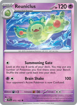 Reuniclus - pokemon TCG Card