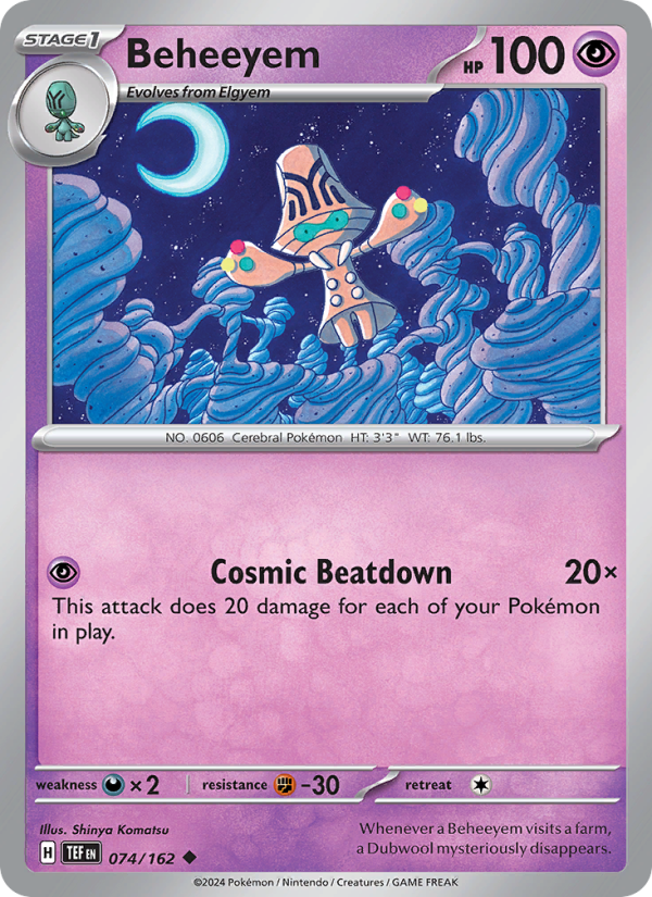Beheeyem - Pokémon TCG Card
