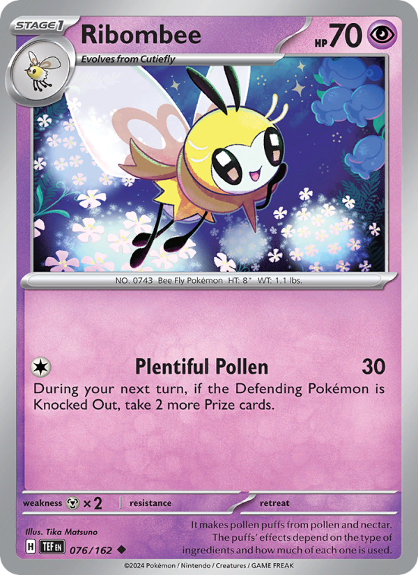 Ribombee - Pokémon TCG Card