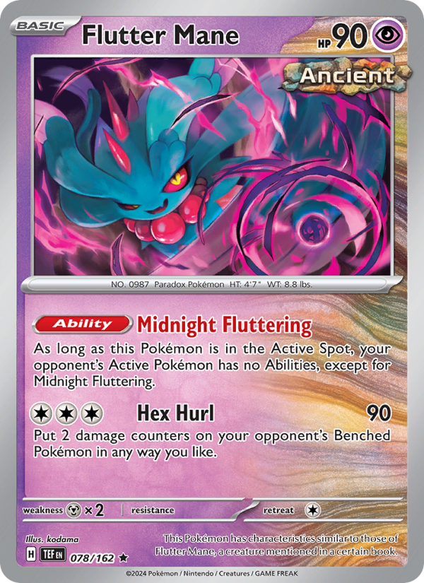 Flutter Mane - Pokémon TCG Card