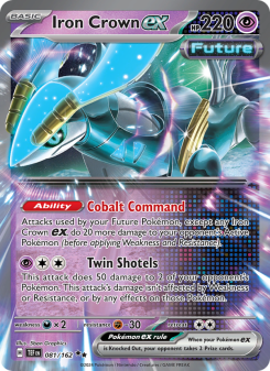 Iron Crown ex - pokemon TCG Card