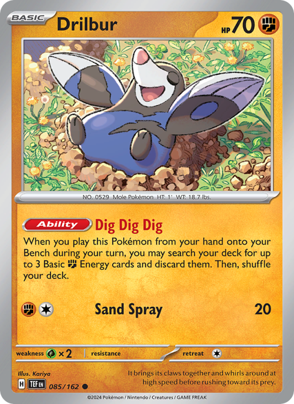 Drilbur - Pokémon TCG Card